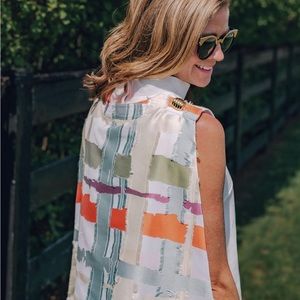 Buru cape dress- size L pappy and co collab, removable cape sold out